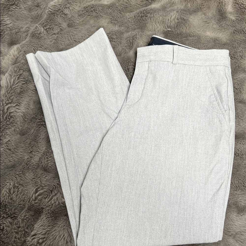 Banana Republic Ryan Pant Light Gray Trousers, Sz 6 - Picture 2 of 2